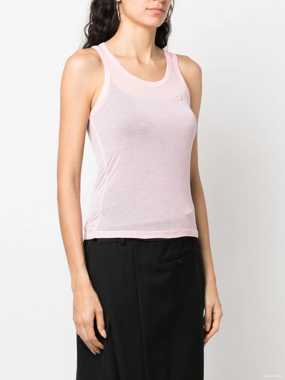 Affordable top Coperni racerback semi-sheer Women 0501